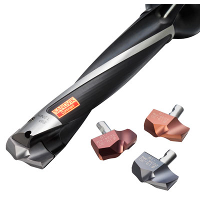Broca de punta intercambiable – CoroDrill 870