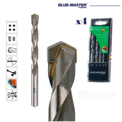 Brocas para hormigón